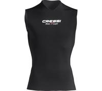 Cressi Base Layer Core Vest Lady 2.5mm, Sottomuta Senza Maniche Donna, Nero, XL