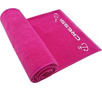 Cressi Cotton Frame Beach Towel, Telo Mare di Alta Qualita Unisex Adulto, Rosa (Fucsia), 90 x 180 cm