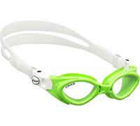 Occhialini nuoto Cressi Crab verde con lenti trasparenti