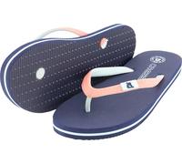 Cressi dal 1946-Flip Flops St Tropez-Eleganti Ciabatte Infradito Donna, Spiaggia Mare Piscina Palestra Tempo Libero, Rapida Asciugatura, Ammortizzanti Soft Antiscivolo-Blu Navy/Rosa-39/40 EU