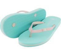 Cressi dal 1946 - Flip Flops St Tropez - Eleganti Ciabatte Infradito, Spiaggia Mare Piscina Palestra Tempo Libero, Rapida Asciugatura, Ammortizzanti Soft Antiscivolo, Acquamarina/Rosa - 37/38