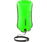 Cressi dal 1946 - Glide PRO Swim Buoy - Boa di Segnalazione, Gonfiabile, Alta visibilità e Praticità, per Nuotatori, Snorkelisti e Triatleti Durante Le attività in Mare o Acque Libere - Fluo - 28L