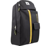 CRESSI dal 1946 - Leon Backpack - Zaino Unisex con Tasca per Maschere/Occhialini/Snorkel, Pratico e Funzionale da un’Immersione Improvvisata a Una Sessione Veloce in Palestra o Studio, Nero/Giallo 22L