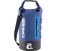 Cressi dal 1946 - Ocelot Dry Bag - Borsa Stagna Impermeabile Unisex da Mare, Barca e attività Acquatiche, Disponibile Piccola, Media e Grande, Blu/Azzurro 10 L