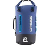 Cressi dal 1946 - Ocelot Dry Bag - Borsa Stagna Impermeabile Unisex da Mare, Barca e attività Acquatiche, Disponibile Piccola, Media e Grande, Blu/Azzurro 20 L