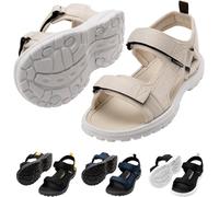 CRESSI Pete Sandal Sand/White 41 - Sandalo Unisex Ideale per le Giornate Estive in Spiaggia, Progettato per Comfort e Praticità in Ambienti Acquatici, Bianco/Sabbia, 41