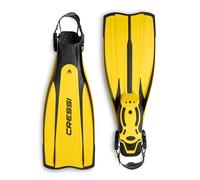 CRESSI dal 1946 - Pro Light Fins - Pinne Aperte Regolabili con Cinturino per Immersione e Snorkeling