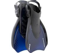 CRESSI dal 1946 - Star Fins - Pinne Compatte Regolabili con Potente Pala Ventilata e Comoda Scarpetta a Tallone Aperto ideali per Nuoto Snorkeling Viaggi - Adulti