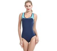Cressi Dea Swimsuit, Costume Monopezzo in Neoprene Ultra Stretch 1 mm Donna, Blu/Azzurro, S/2