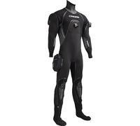 Cressi Desert Lady Dry Suit 4mm HD - Muta Stagna per Immersioni in Neoprene Precompresso Hight Density da 4mm, Nero/Grigio, L