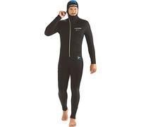 Cressi Diver Man Monopiece, Muta Monopezzo all-in-One Uomo, Nero/Blu 7 mm, M/3