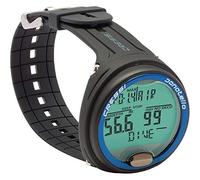 Cressi Donatello Diving Computer - Computer Subacqueo Professionale da Polso per Immersioni e Apnea, Taglia Unica Unisex Adulto, Nero/Blu