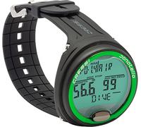 CRESSI Donatello Diving Computer Black/Lime - Computer Subacqueo Professionale da Polso per Immersioni e Apnea, Nero/Lime, Taglia Unica, Unisex Adulto