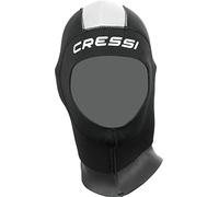 Cressi Draget Hood Ldy 5mm - Cappuccio Mute Donna in Neoprene Nero 5mm per Immersioni, Snorkeling, Nuoto, e altri Sport Acquatici, M-4/5