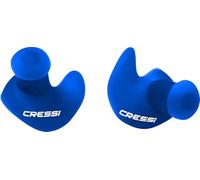 CRESSI Dry Ear Plugs, Tappi per Orecchie in Silicone Unisex Adulto, Blu, Taglia Unica