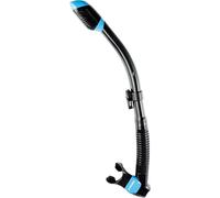 Cressi Dry Snorkel, BK-BL, Nero/Blu