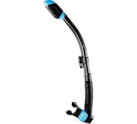 Cressi Dry Snorkel, BK-BL, Nero/Blu - NUOVO