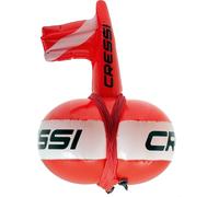 Cressi Easy Buoy, Segnalatore Unisex, Rosso Fluo/Bianco