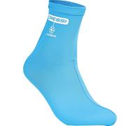 Cressi Elastic Water Socks Calzari Antivesciche per Snorkeling/Piscina in Tessuto Ultra Stretch, Acquamarina, S/M