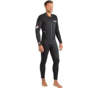 CRESSI Endurance Man Monopiece Wetsuit 3mm, Muta Uomo Monopezzo in Neoprene Bifoderato Nero, XXL/6