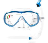 CRESSI Estrella - Maschera Estrella o Combo Set Maschera Estrella + Snorkel Gamma per Snorkeling e Immersioni,Taglia Unica, Unisex Adulto
