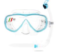 CRESSI Estrella - Maschera Estrella o Combo Set Maschera Estrella + Snorkel Gamma per Snorkeling e Immersioni,Taglia Unica, Unisex Adulto