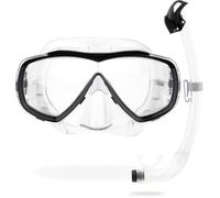 Cressi Estrella & Seal Dry Snorkeling Set Trasparente