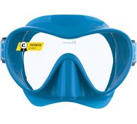 CRESSI F1 - Maschera o Combo Set Maschera Frameless & Snorkel Dry per Immersioni e Snorkeling, Taglia Unica, Unisex