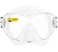 CRESSI F1 - Maschera o Combo Set Maschera Frameless & Snorkel Dry per Immersioni e Snorkeling, Taglia Unica, Unisex