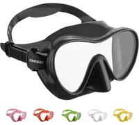 Cressi F1 Mask - Maschera Frameless per Immersioni e Snorkeling, Argento, Taglia Unica, Unisex Adulto