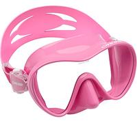 CRESSI F1 Small Mask - Framelles Soft Silicone Mask for Snorkeling and Diving, One Size, Unisex Youth