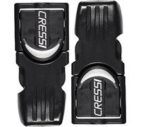 Cressi Fibbie di Ricambio per Pinne Buckles Frog Pro Light Master - NUOVO