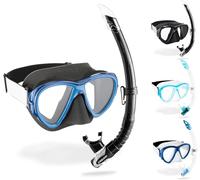 Cressi Fiji & Gamma - Combo Set Maschera Fiji e Snorkel Gamma, Unisex Adulto
