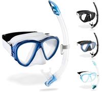 Cressi Fiji & Gamma - Combo Set Maschera Fiji e Snorkel Gamma, Unisex Adulto