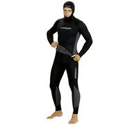 Cressi Fisterra Muta Due Pezzi Uomo, 8 mm, Nero, M/3