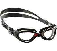 Occhialini nuoto Cressi Flash nero con lenti trasparenti