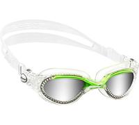 Cressi Flash Goggles Clear/Frame Clear Green Mirrored Lens