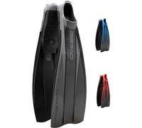 Cressi Free Frog, Pinne da Immersione/Snorkeling in Gomma/Eva Unisex Adulto, Nero, 41/42