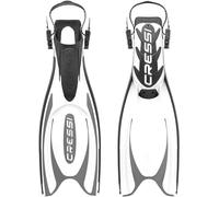 Cressi Frog Plus, Pinne per Immersione con Cinturino Regolabile Unisex Adulto