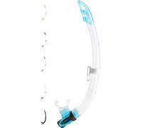 Cressi Gamma Snorkel, Unisex - Adulto, Trasparente/Acquamarina