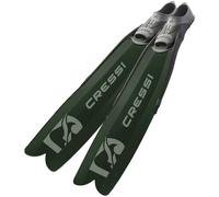 Cressi Gara Modular Boost Fins Green, Pinna Lunga Ideale per Immersioni libere intermedie e avanzate e Pesca subacque Unisex Adulto, Verde, 40/41