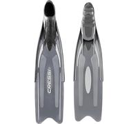 Cressi Gara Pinne Lunghe per Apnea/Immersioni Alte Prestazioni, Argento (Professional LD Argento), 40/41