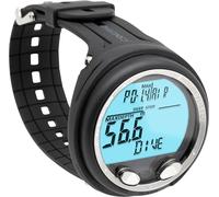 Cressi Giotto Diving Computer Professionale da Polso per Immesrioni Subacquee Dual Mix - Nero/Argento, Taglia Unica Unisex