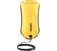 CRESSI Glide Pro Swim Buoy 28L Yellow - Boa Gialla di Segnalazione, Gonfiabile, Alta Visibilità e Praticità, per Nuotatori, Snorkelisti e Triatleti durante le Attività in Mare o Acque Libere