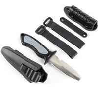 Cressi Grip Knife Nero,Argento