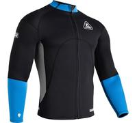 CRESSI Guardian Jacket, Giacca in Neoprene Bifoderato 2mm Uomo, Nero/Blu, XL/5
