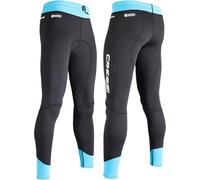 CRESSI Guardian Pants, Pantaloni in Neoprene Bifoderato da 2mm Donna, Nero/Acquamarina, M/3