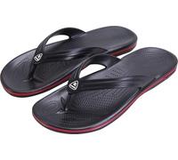 Cressi Gummy, Infradito Spiaggia/Mare di Nuova Generazione Unisex Adulto, Nero, 41/42