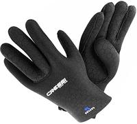 Cressi High Stretch Gloves, Guanti in Neoprene Elastico 5 mm per Apnea e Immersioni, Unisex Adulto, Nero/Blu, L