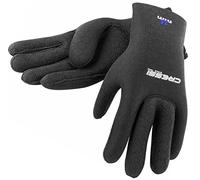 Cressi High Stretch Gloves, Guanti in Neoprene Elastico 2.5 mm per Apnea e Immersioni, Unisex Adulto, Nero/Blu, XL